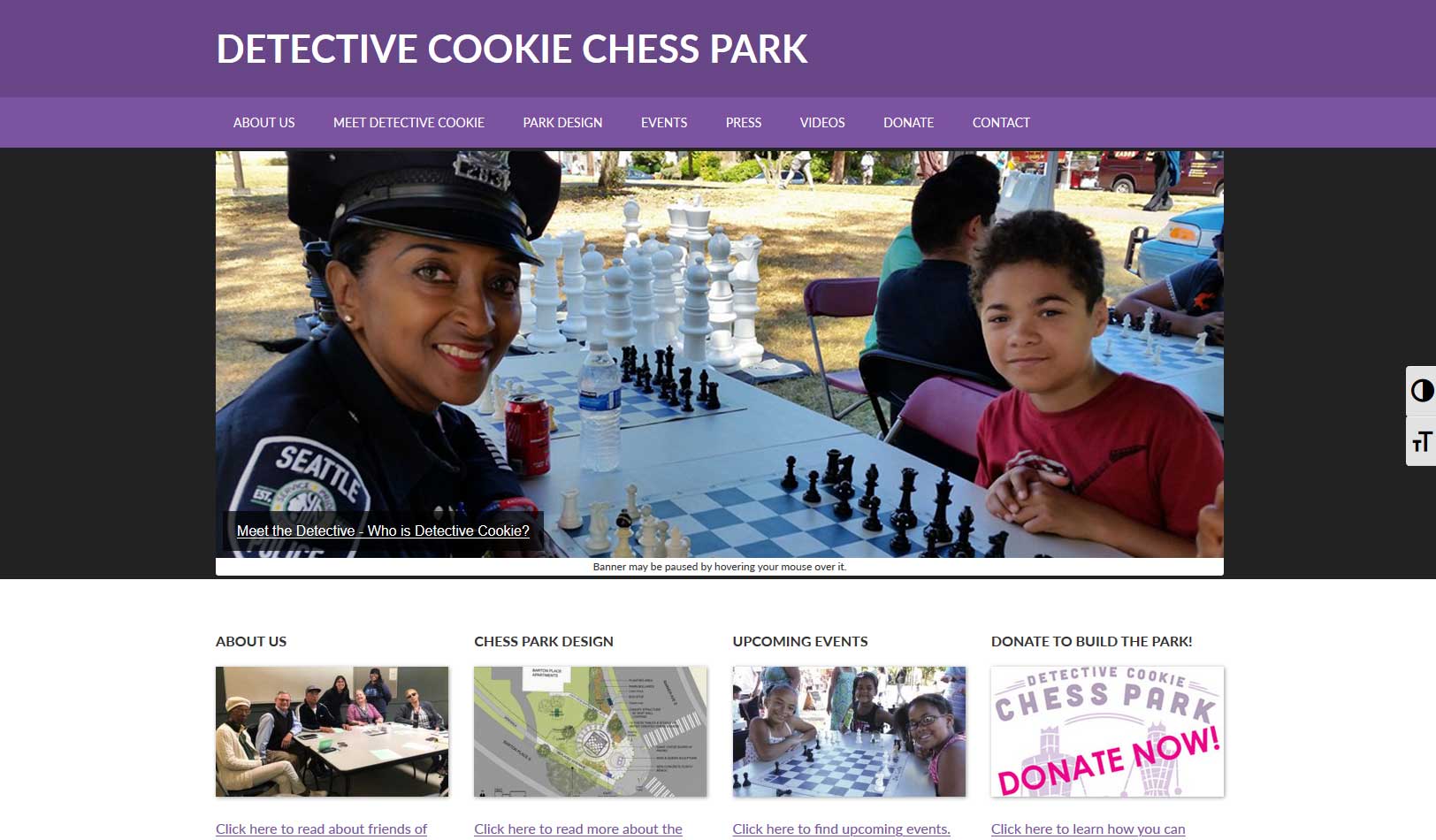 Chess Park Website